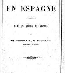 La recette de la Paella Bruta en 1883