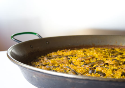 La recette de la Paella cuisinée au gaz en vidéo